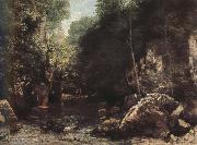 Gustave Courbet Arbor oil